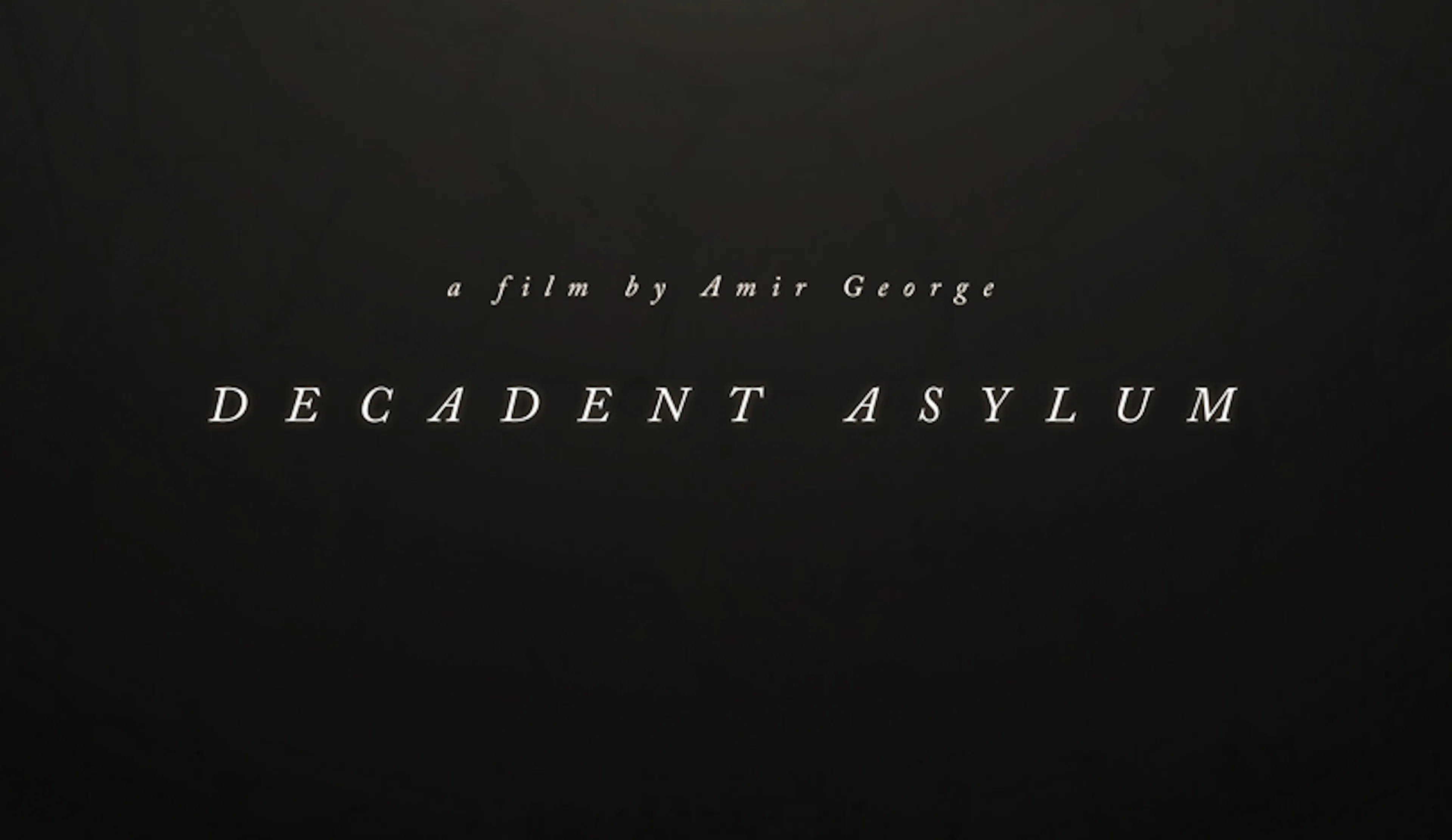 Decadent Asylum poster